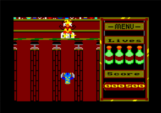 Oh No My Moustache! Screenshot 5 (Amstrad CPC464/664/6128)