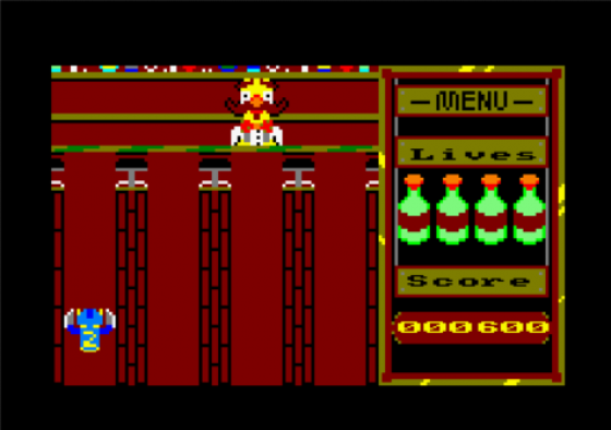 Oh No My Moustache! Screenshot 6 (Amstrad CPC464/664/6128)