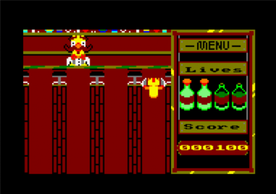 Oh No My Moustache! Screenshot 13 (Amstrad CPC464/664/6128)