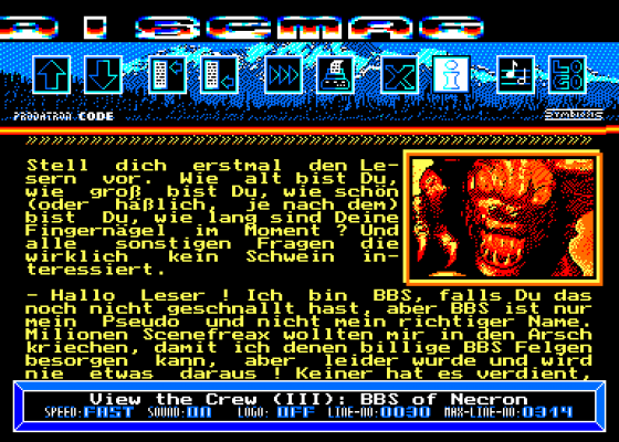 X-treme Issue 1 Screenshot 5 (Amstrad CPC464)