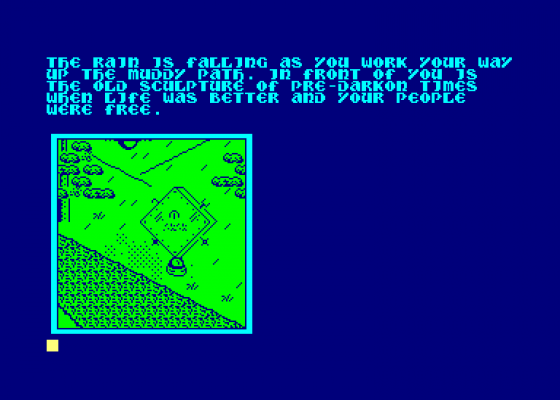 Souls Of Darkon Screenshot 1 (Amstrad CPC464)
