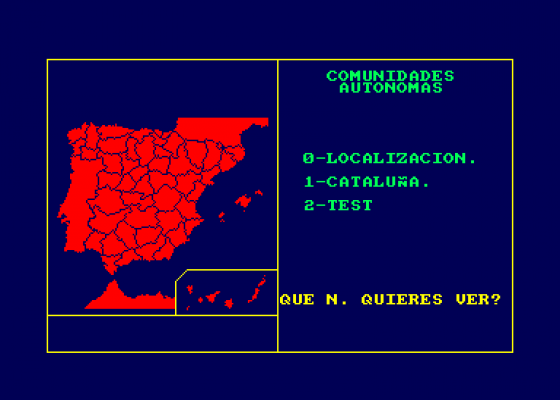 Espana - Comunidades Autonomas 1