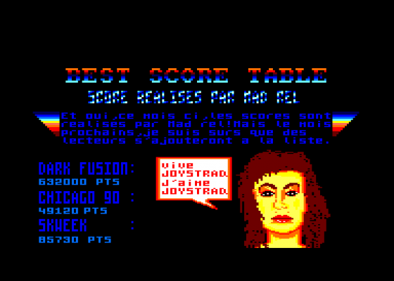 Joystrad 2 Screenshot 5 (Amstrad CPC464)