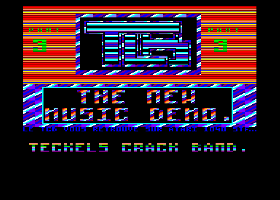 The New Music Demo Screenshot 5 (Amstrad CPC464)