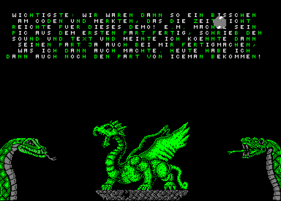 Meeting 1 Screenshot 5 (Amstrad CPC464)