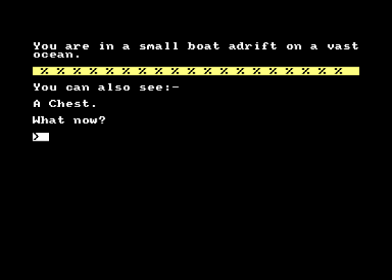 A Serpentine Tale Screenshot 1 (Amstrad CPC464)