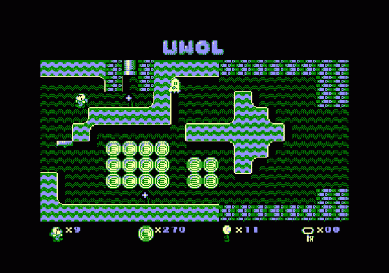 UWOL 2: Quest For Money Screenshot 5 (Amstrad CPC464)