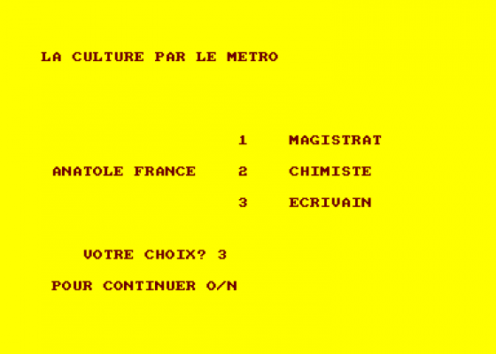 La Culture Par Le Metro