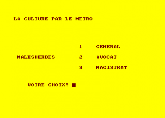 La Culture Par Le Metro