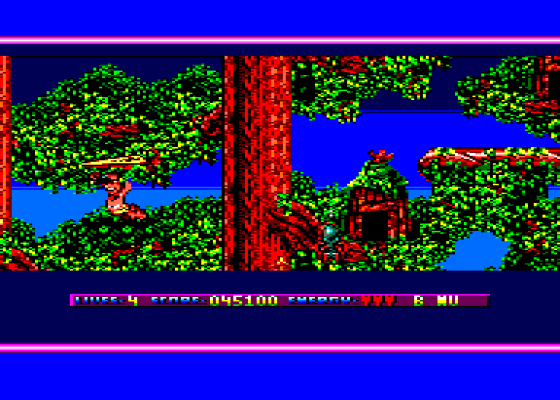 Prehistorik II Screenshot 1 (Amstrad CPC464/464+)