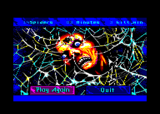 Arachnophobia Screenshot 7 (Amstrad CPC464/664/6128)