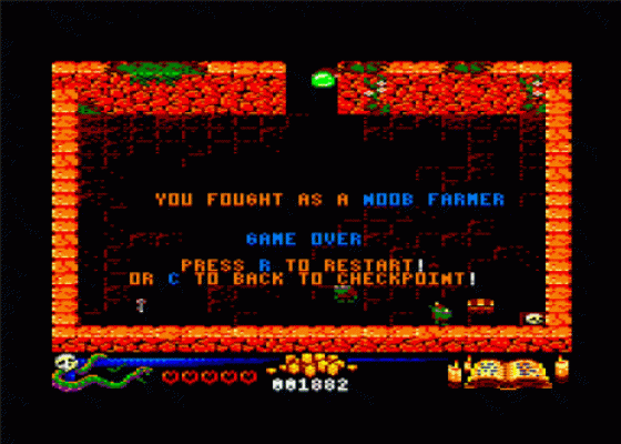 Legend Of Steel Screenshot 11 (Amstrad CPC464/664)