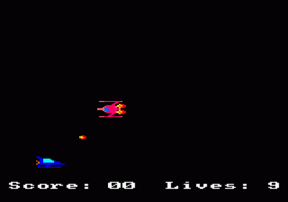 Earth Defender Screenshot 7 (Amstrad CPC464/664)