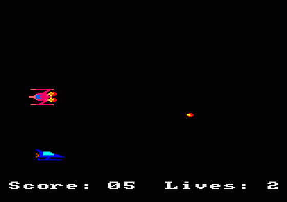 Earth Defender Screenshot 10 (Amstrad CPC464/664)