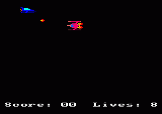 Earth Defender Screenshot 13 (Amstrad CPC464/664)