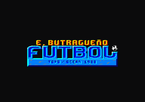 Buitre Emilio Butragueno Futbol Screenshot 5 (Amstrad CPC464)