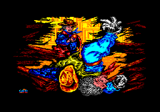 Gunsmoke Screenshot 5 (Amstrad CPC464)