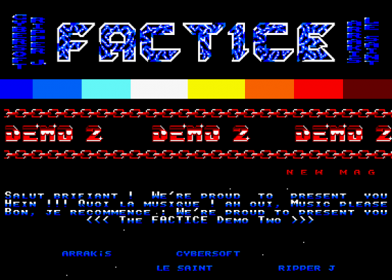 Ultima Fanz 4 Screenshot 5 (Amstrad CPC464)