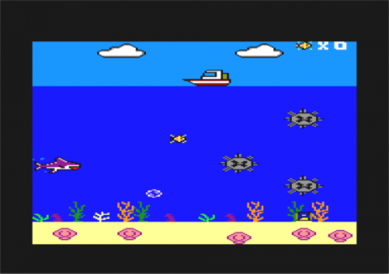 Bubble Shark Screenshot 5 (Amstrad CPC464)