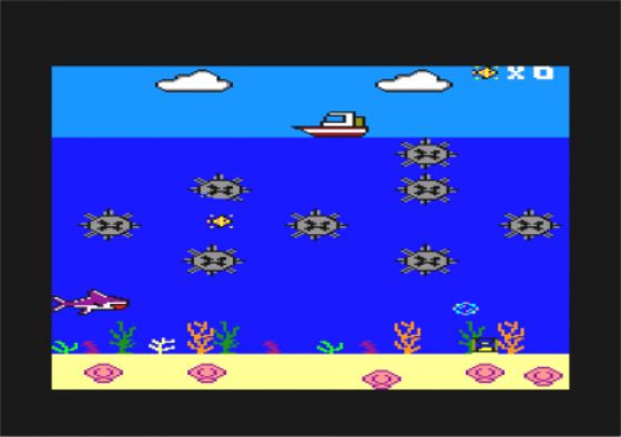 Bubble Shark Screenshot 9 (Amstrad CPC464)