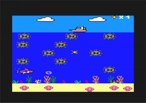 Bubble Shark Screenshot 13 (Amstrad CPC464)