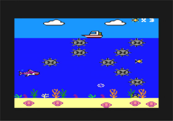 Bubble Shark Screenshot 15 (Amstrad CPC464)