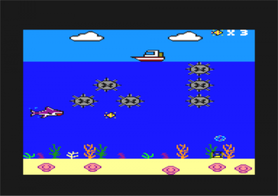 Bubble Shark Screenshot 17 (Amstrad CPC464)