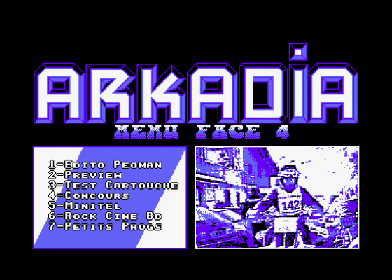 Arkadia 1 Screenshot 5 (Amstrad CPC464)