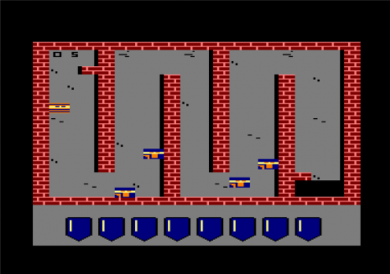 Geometry Escape Screenshot 8 (Amstrad CPC464/664/6128)
