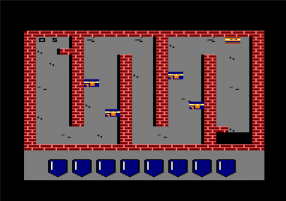 Geometry Escape Screenshot 10 (Amstrad CPC464/664/6128)
