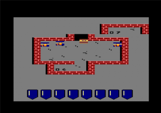 Geometry Escape Screenshot 12 (Amstrad CPC464/664/6128)