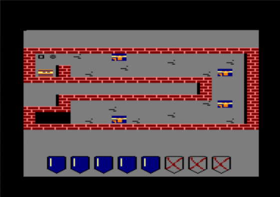 Geometry Escape Screenshot 13 (Amstrad CPC464/664/6128)