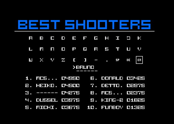 Shooting Screenshot 5 (Amstrad CPC464)