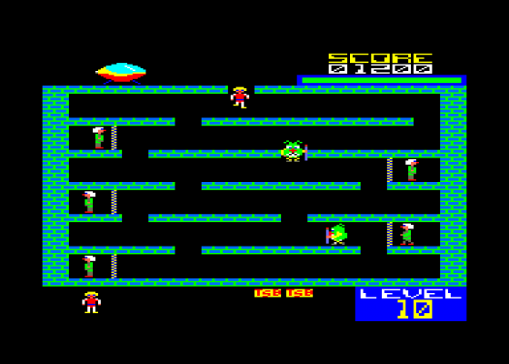 Cred Breaks Out Screenshot 5 (Amstrad CPC464)