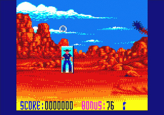 Buffalo Bill's Rodeo Games Screenshot 11 (Amstrad CPC464)