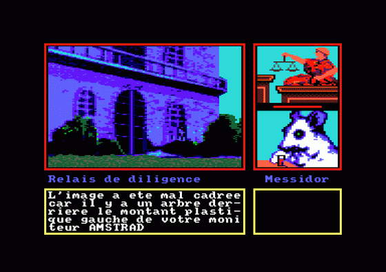 Conspiration De L An 3 Screenshot 5 (Amstrad CPC464)