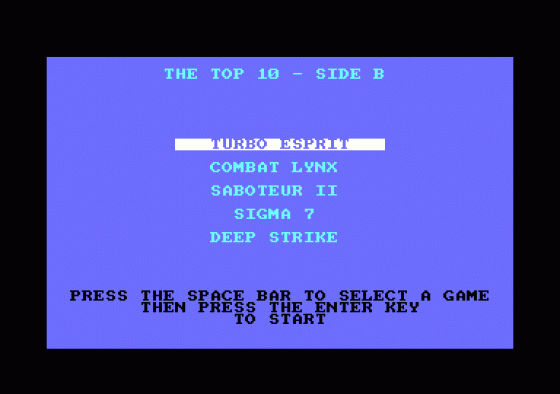 Hit 14 Screenshot 5 (Amstrad CPC464)