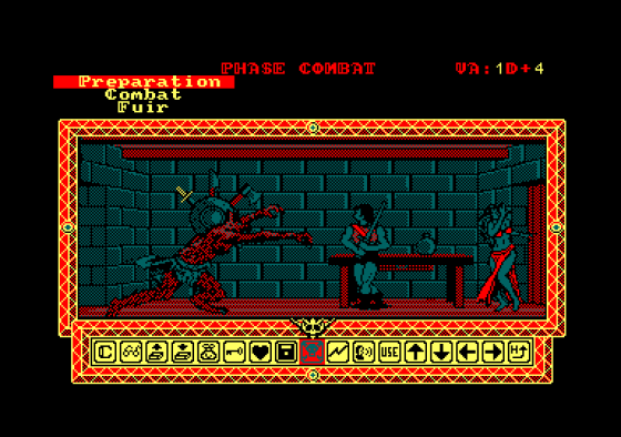 L'Anneau De Zengara Screenshot 5 (Amstrad CPC464)