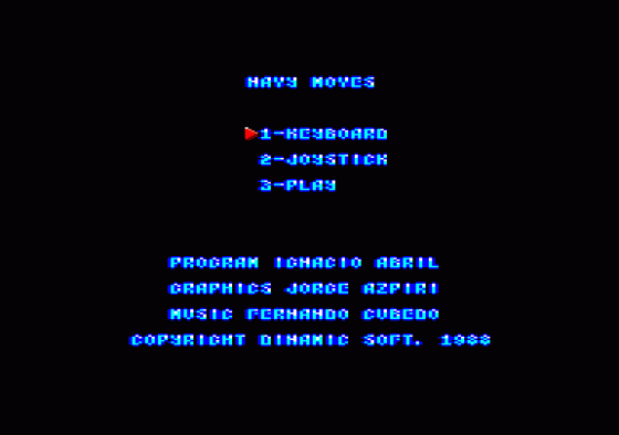 Master 2000 Screenshot 5 (Amstrad CPC464)