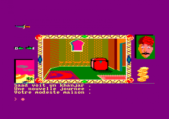 Omeyad Screenshot 1 (Amstrad CPC464)