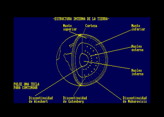 Ciencias ??? Screenshot 5 (Amstrad CPC464)