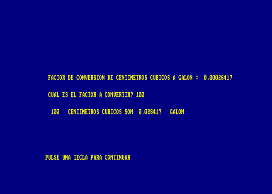 Conversor Screenshot 5 (Amstrad CPC464)