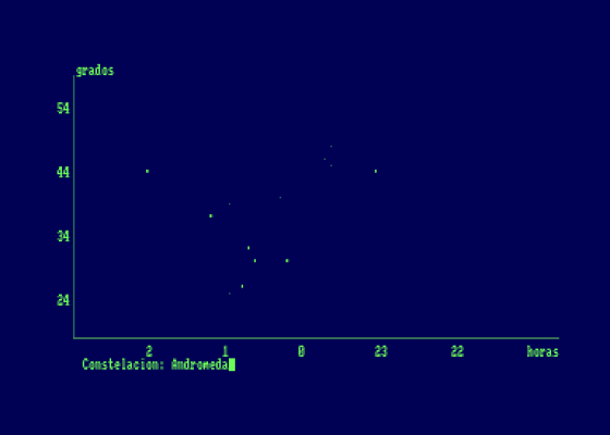 Mapa Del Cielo Screenshot 5 (Amstrad CPC464)