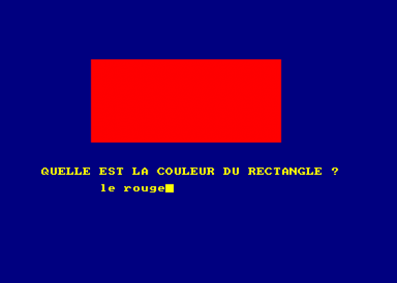 Quelle Est La Couleur Du Rectangle