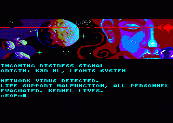 Dawn Of Kernel Screenshot 10 (Amstrad CPC464/664)