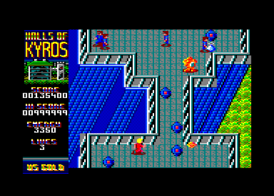 Desolator - Halls Of Kyros Screenshot 5 (Amstrad CPC464)