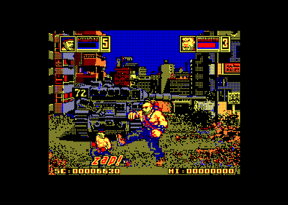 HKM - Human Killing Machine Screenshot 5 (Amstrad CPC464)