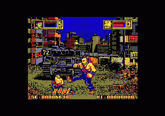 Human Killing Machine Screenshot 5 (Amstrad CPC464)