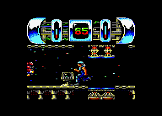 Trantor The Last Stormtrooper Screenshot 5 (Amstrad CPC464)