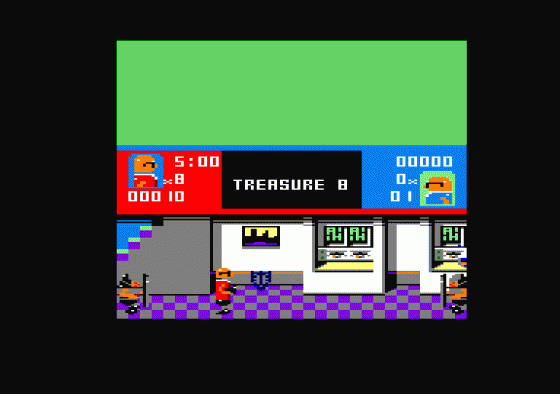 Bonanza Bros Screenshot 6 (Amstrad CPC464)